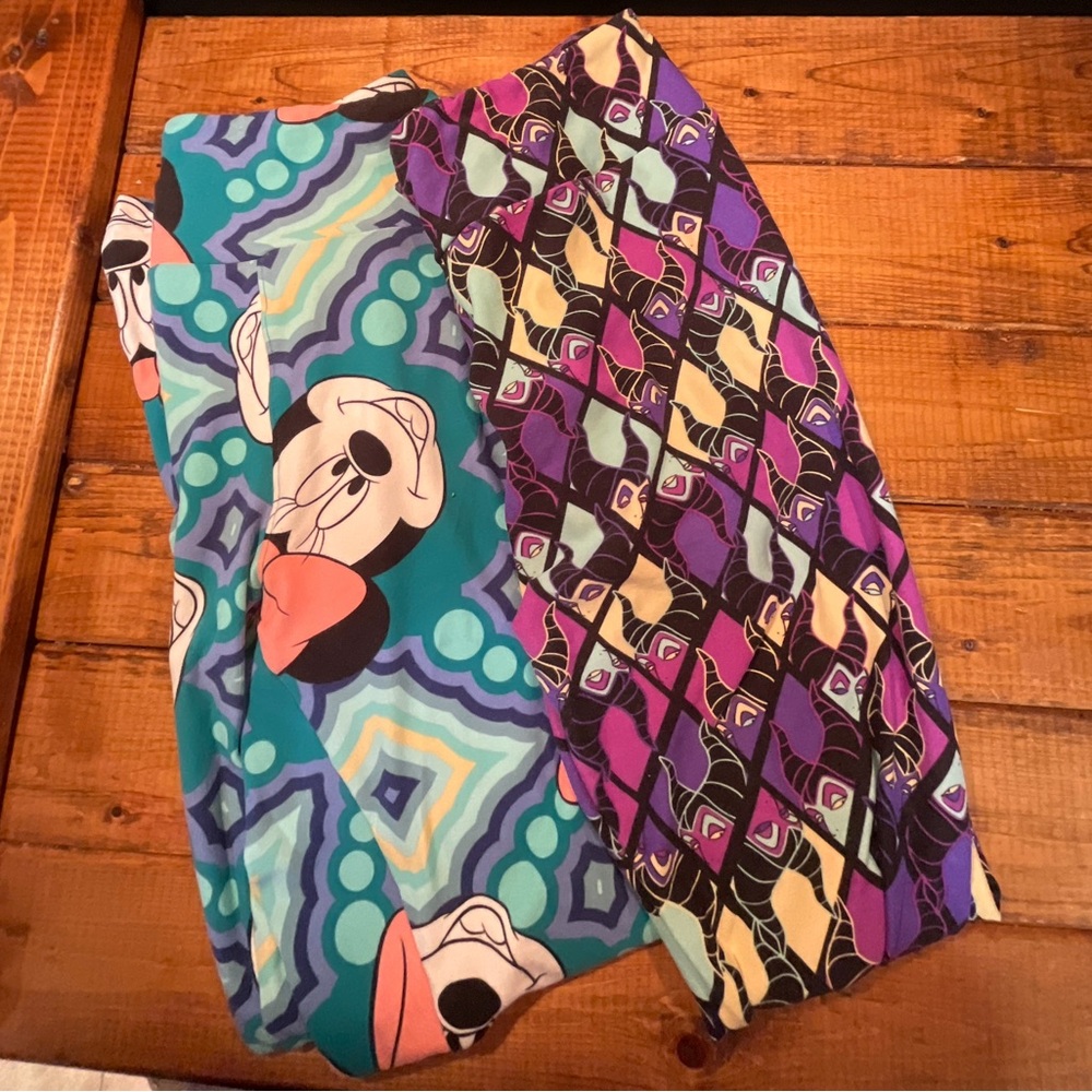 Colorful Disney Character Leggings